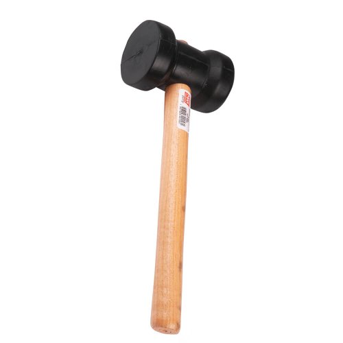 Martelo de Borracha Preto 60mm - Max Ferramentas