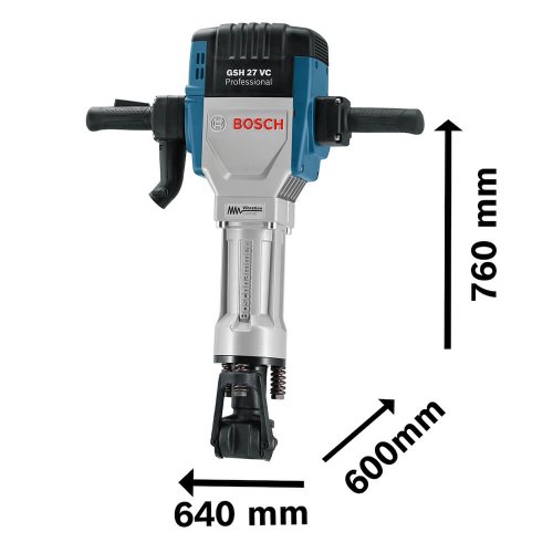 Martelo Demolidor Rompedor 2000W 220V GSH 27 VC - Bosch 061130A0E0