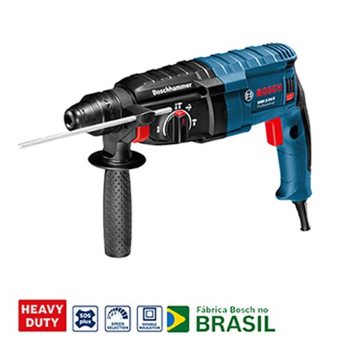 Martelo Perfurador Rompedor Bosch GBH 2-24 D 220V - Bosch
