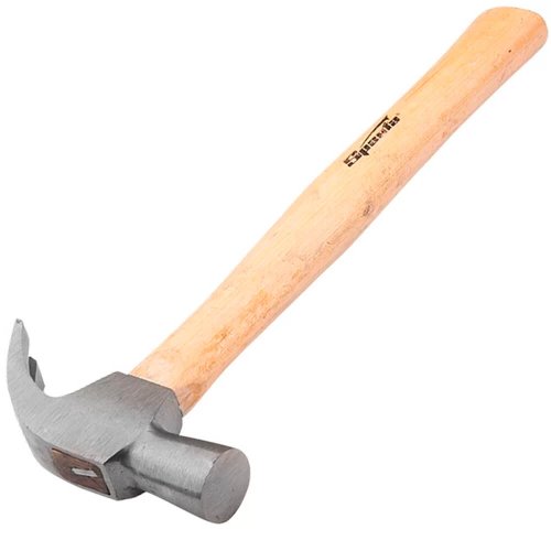 Martelo Unha 225g com Cabeça de 22mm Cabo de Madeira - Sparta
