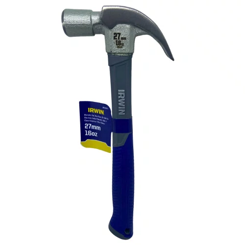 Martelo Unha Cabo Fibra de Vidro Emborrachado 27mm 1863267LA - Irwin