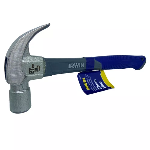Martelo Unha Cabo Fibra de Vidro Emborrachado 27mm 1863267LA - Irwin