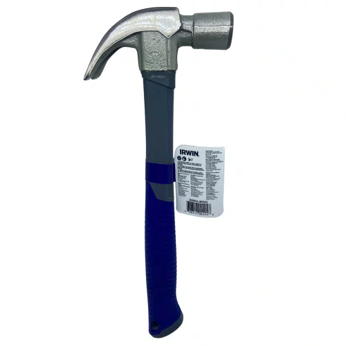 Martelo Unha Cabo Fibra de Vidro Emborrachado 27mm 1863267LA - Irwin