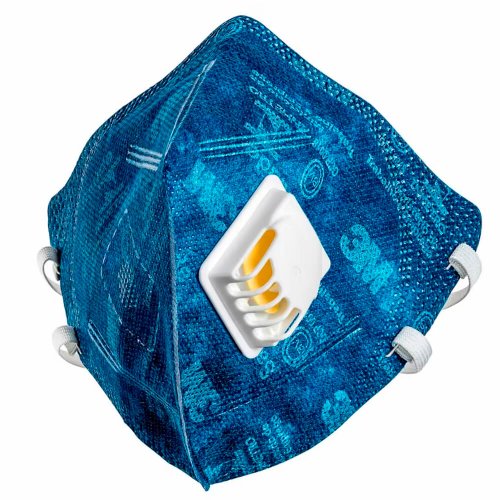 Máscara de Proteção Dobrável PFF2 9822 BR com Válvula - 3M