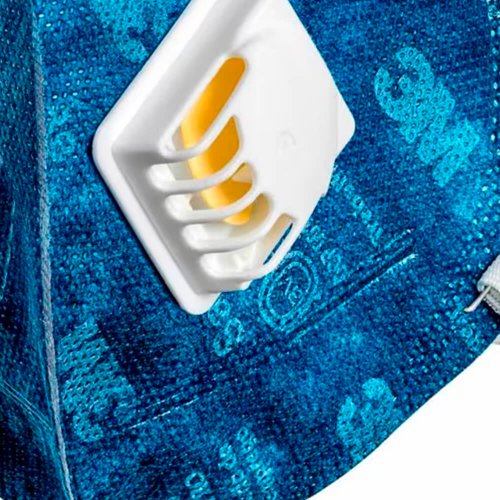 Máscara de Proteção Dobrável PFF2 9822 BR com Válvula - 3M