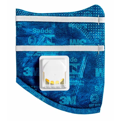 Máscara de Proteção Respiratória Dobrável 9822+BR PFF-2 com Válvula - 3M