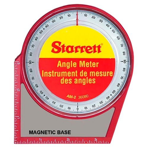 Medidor de Ângulo com Base Magnética AM-2 - Starrett Medidor de Ângulo com Base Magnética AM-2 - Starrett