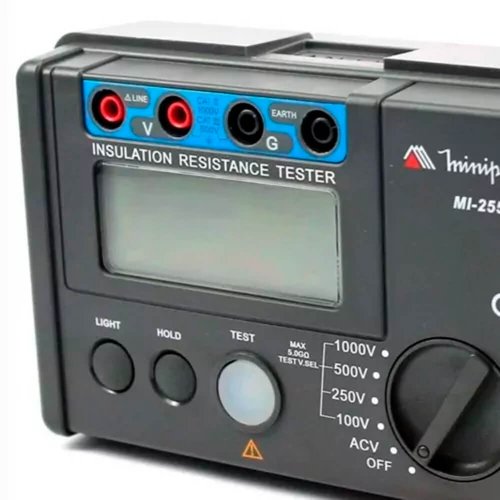 Megômetro CATIII 600V/ Resistência de Isolação - Minipa