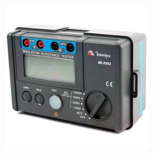 Megômetro CATIII 600V/ Resistência de Isolação - Minipa