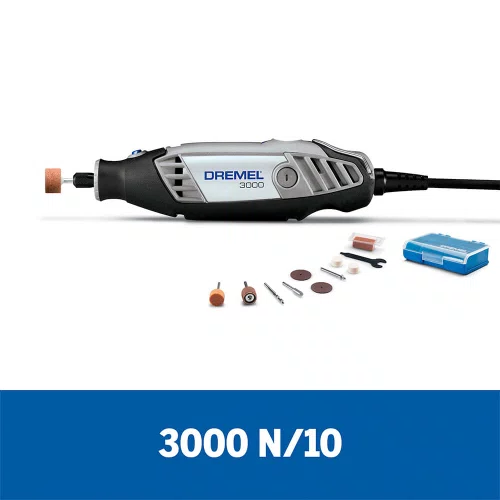 Micro Retifica Dremel 3000 110V 120W com 10 Acessórios