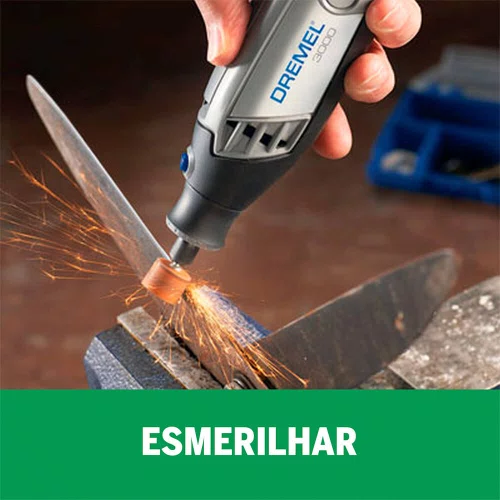 Micro Retifica Dremel 3000 110V 120W com 10 Acessórios