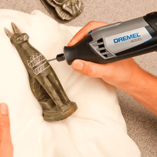 Micro Retífica Dremel 4000 110V - 36 acessórios + 3 acoplamentos - Dremel