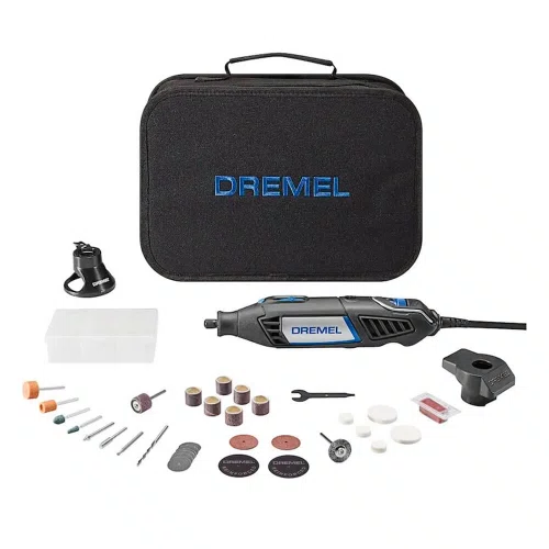 Micro Retifica Dremel 4000 220V com 2 Acoplamentos + 32 Acessórios