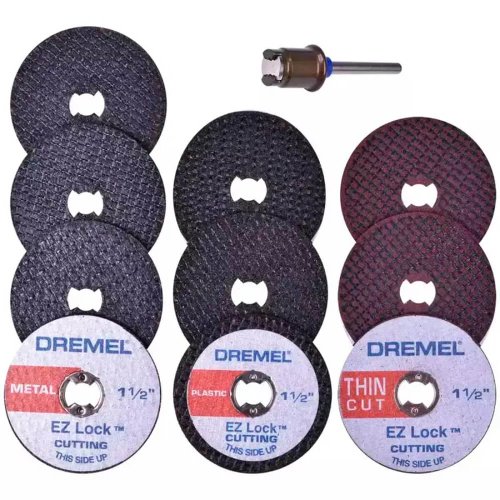Microkit para Cortar EZ LOCK com 11 peças Ref.: EZ728 - Dremel