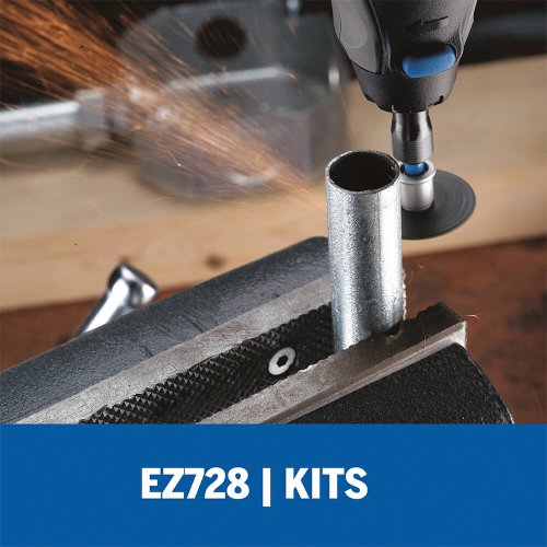 Microkit para Cortar EZ LOCK com 11 peças Ref.: EZ728 - Dremel