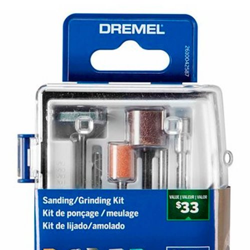 Microkit para Lixar e Esmerilhar com 31 Acessórios - Dremel