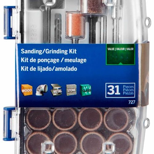Microkit para Lixar e Esmerilhar com 31 Acessórios - Dremel