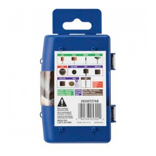 Microkit para Lixar e Esmerilhar com 31 Acessórios - Dremel