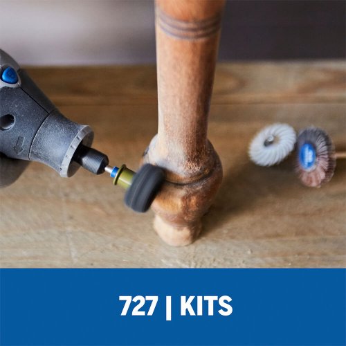Microkit para Lixar e Esmerilhar com 31 Acessórios - Dremel