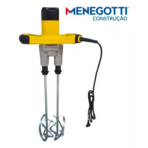 Misturador Elétrico Duplo de Argamassa e Tinta MEL 1800 220V - Menegotti