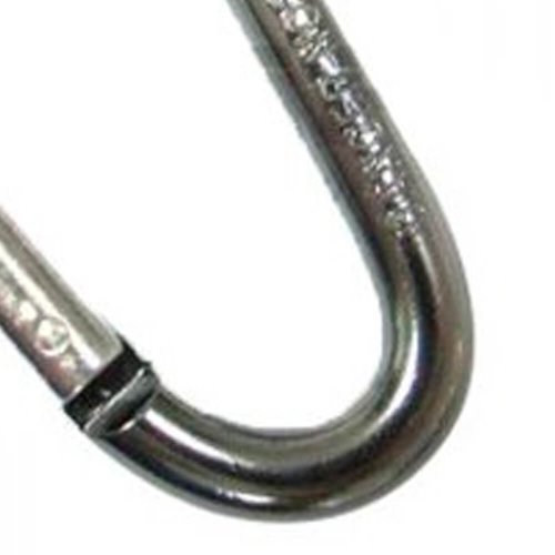 Mosquetão Tipo Chaveiro Cinza 6mm - USClimb