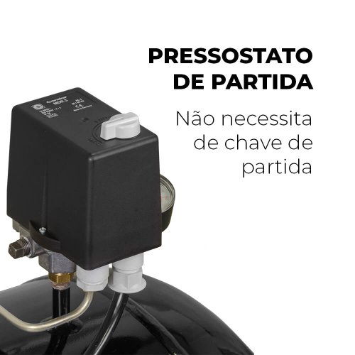 Motocompressor Audaz MCSV20/200 Trifásico 220/380V Simples - Schulz