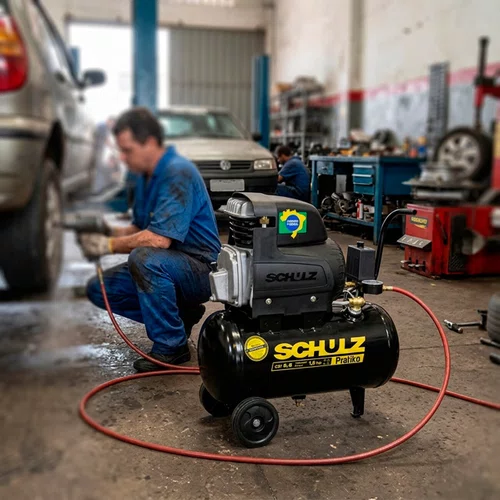Motocompressor Pratiko CSI 6,6 Mono 127V Schulz 1,5HP