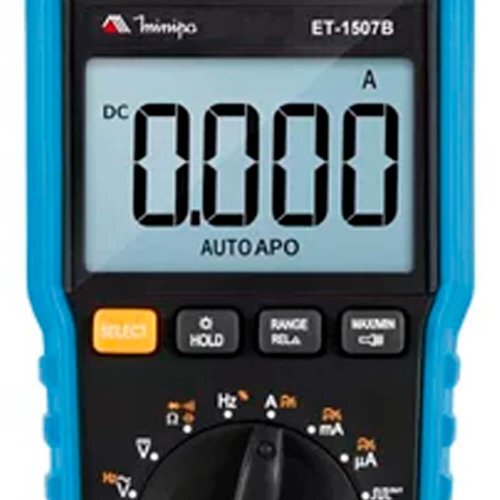 Multímetro Digital 6000 Contagens CAT III 600V - Minipa