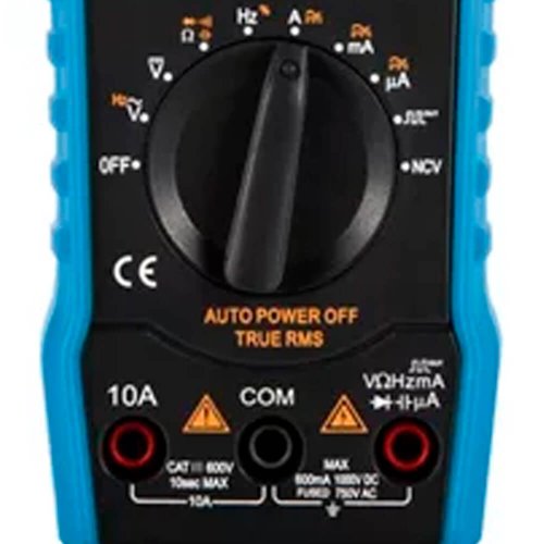 Multímetro Digital 6000 Contagens CAT III 600V - Minipa