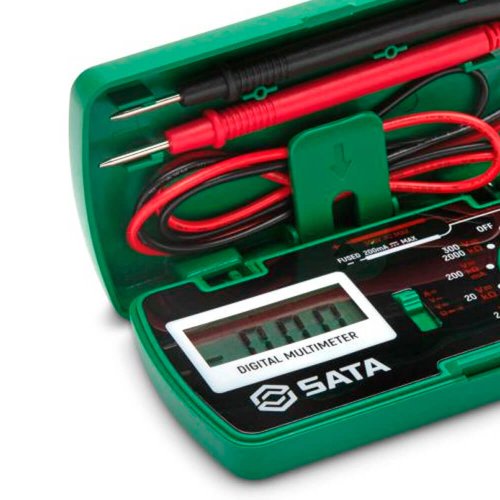Multímetro Digital de Bolso CAT II - Sata