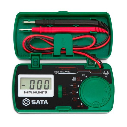 Multímetro Digital de Bolso CAT II - Sata