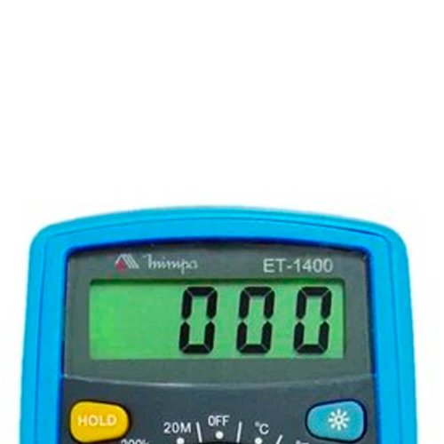 Multímetro Digital ET-1400 - Minipa