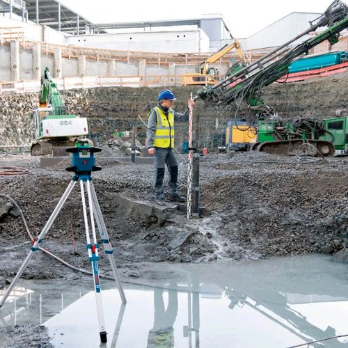 Nível a Laser Rotativo GRL 650 CHVG à Bateria - Bosch