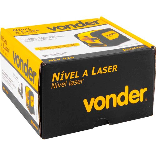 Nível a Laser Vermelho 10m NLV 010 - Vonder