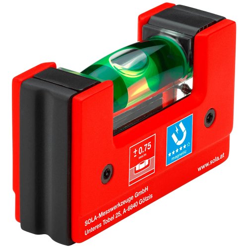 Nível Bolha Compacta Magnética 6,8cm GO! MAGNETIC - SOLA