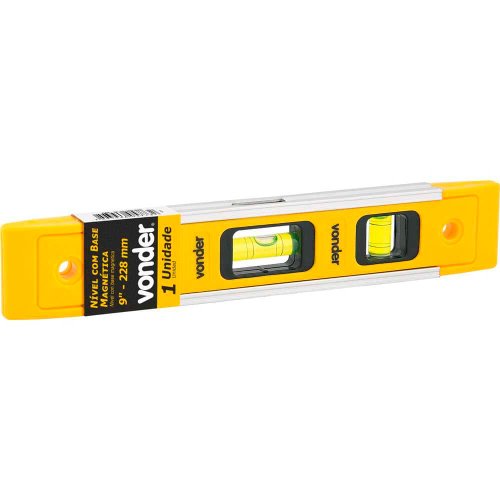 Nível com Base Magnética 9" - Vonder