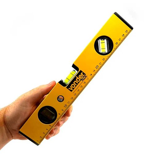 Nível de Alumínio com Base Magnética 12" - Vonder