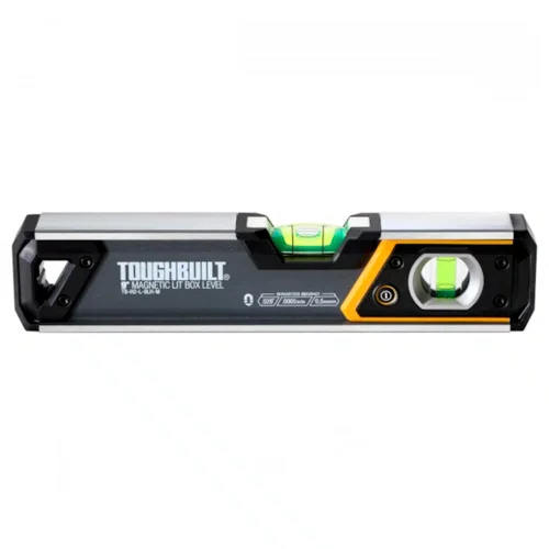Nível de Bolha com Iluminação Magnética com 2 Bolhas 23cm - Toughbuilt