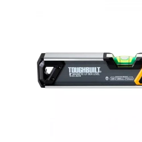 Nível de Bolha com Iluminação Magnética com 2 Bolhas 23cm - Toughbuilt