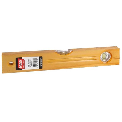 Nível de Madeira 16" 2 Bolhas - Max