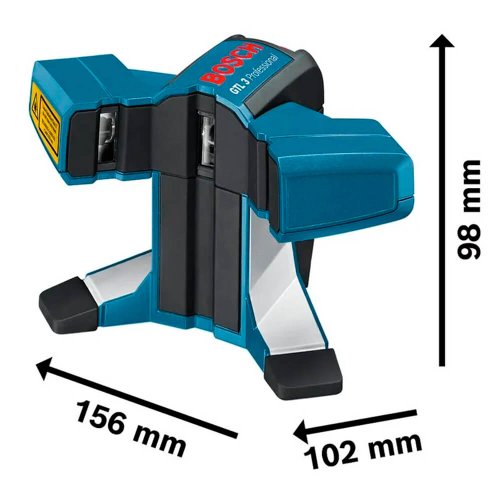 Nível Laser de 3 Linhas para Pisos e Azulejos GTL 3 - Bosch