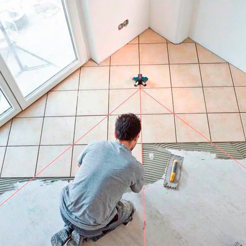 Nível Laser de 3 Linhas para Pisos e Azulejos GTL 3 - Bosch