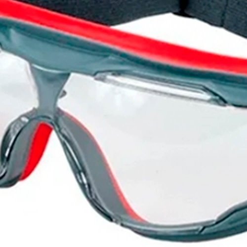 Óculos Anti Risco Anti Embaçante GG500 Ampla Visão Transparente - 3M