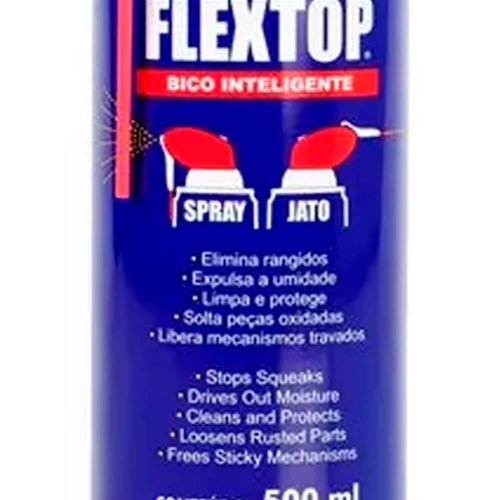 Óleo Anticorrosivo Flextop Aerosol 500ml/370g - WD-40