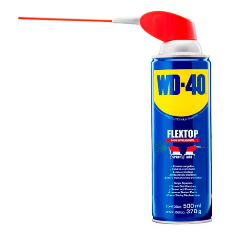 Óleo Anticorrosivo Flextop Aerosol 500ml/370g - WD-40