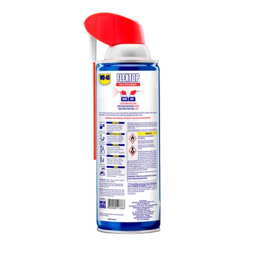 Óleo Anticorrosivo Flextop Aerosol 500ml/370g - WD-40