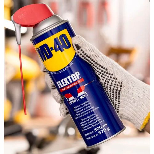 Óleo Anticorrosivo Flextop Aerosol 500ml/370g - WD-40