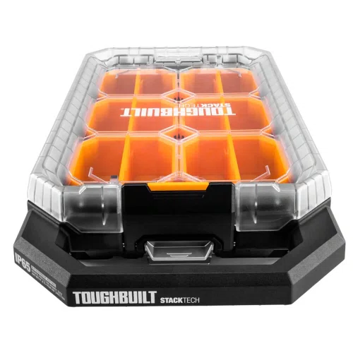 Organizador de Ferramentas Compacto com Tampa StackTech - Toughbuilt
