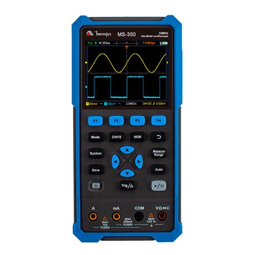 Osciloscópio Digital Portátil 50 Mhz MS-350 - Minipa
