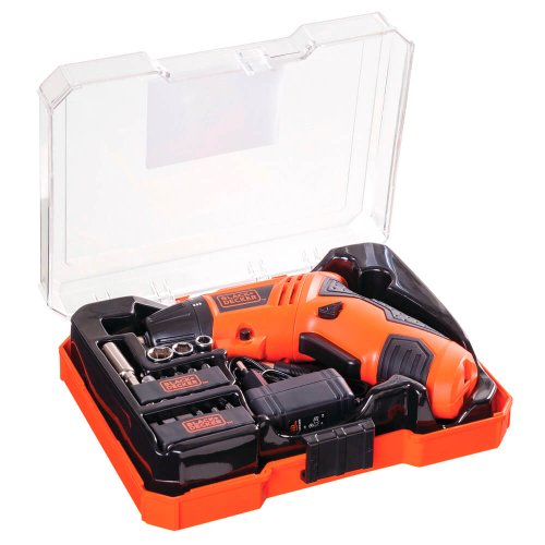 Parafusadeira à Bateria 1/4" 4.8v KC4815K - Black & Decker